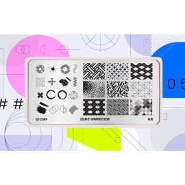 Go! Stamp, Пластина 80 Zigzag by @mariapertzak Go! Stamp, Пластина 80 Zigzag by @mariapertzak